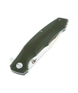 Нож складной Bestech Warwolf 8,9 см, сталь D2, рукоять G10 Green