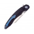Нож складной Bestech Fanga 10,8 см, сталь D2, рукоять G10/Carbon Black - фото № 4