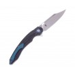 Нож складной Bestech Fanga 10,8 см, сталь D2, рукоять G10/Carbon Grey - фото № 2