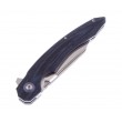 Нож складной Bestech Fanga 10,8 см, сталь D2, рукоять G10/Carbon Black/Blue - фото № 3