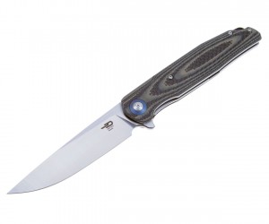 Нож складной Bestech Ascot 9,7 см, сталь D2 рукоять G10/Carbon Grey