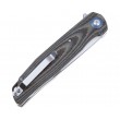 Нож складной Bestech Ascot 9,7 см, сталь D2 рукоять G10/Carbon Grey - фото № 4