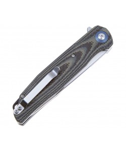 Нож складной Bestech Ascot 9,7 см, сталь D2 рукоять G10/Carbon Grey