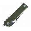 Нож складной Bestech Muskie 9 см, сталь D2, рукоять G10 Green - фото № 3
