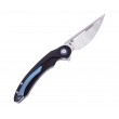 Нож складной Bestech Irida 9,7 см, сталь D2, рукоять G10 Black - фото № 2