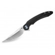 Нож складной Bestech Irida 9,7 см, сталь D2, рукоять G10/Carbon Black - фото № 1