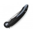 Нож складной Bestech Irida 9,7 см, сталь D2, рукоять G10/Carbon Black - фото № 3