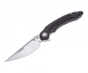 Нож складной Bestech Irida 9,7 см, сталь D2, рукоять G10/Carbon Black/Green
