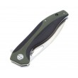 Нож складной Bestech Komodo 8,5 см, сталь D2, рукоять G10 Black/Green - фото № 3