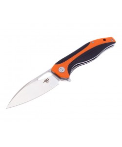 Нож складной Bestech Komodo 8,5 см, сталь D2, рукоять G10 Black/Orange