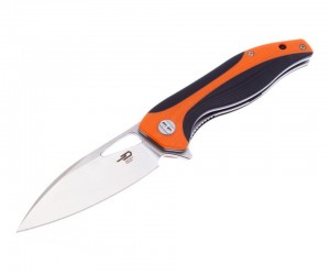 Нож складной Bestech Komodo 8,5 см, сталь D2, рукоять G10 Black/Orange