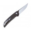 Нож складной Bestech Swift 9 см, сталь D2, рукоять Micarta Black - фото № 2