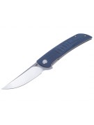 Нож складной Bestech Swift 9 см, сталь D2, рукоять Micarta Blue/Gray