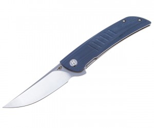 Нож складной Bestech Swift 9 см, сталь D2, рукоять Micarta Blue/Gray