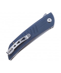 Нож складной Bestech Swift 9 см, сталь D2, рукоять Micarta Blue/Gray