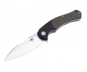Нож складной Bestech Penguin 9,2 см, сталь D2, рукоять G10 Black/Green