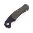 Нож складной Bestech Penguin 9,2 см, сталь D2, рукоять G10 Black/Green - фото № 3