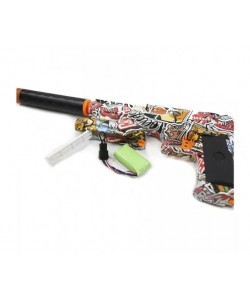 Детский орбиз пистолет Orbeegun Desert Eagle (граффити)