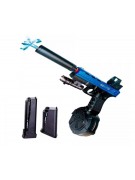 Детский орбиз пистолет Orbeegun Glock F817-2D (черно-синий)