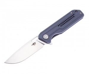 Нож складной Bestech Circuit 8,2 см, сталь K110 Satin, рукоять G10 Grey