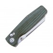 Нож складной Bestech Slasher 7,8 см, сталь D2, рукоять Micarta Green - фото № 3