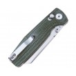 Нож складной Bestech Slasher 7,8 см, сталь D2, рукоять Micarta Green - фото № 4