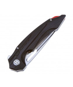 Нож складной Bestech Ornetta 9 см, сталь D2, рукоять G10 Black