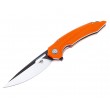 Нож складной Bestech Ornetta 9 см, сталь D2, рукоять G10 Orange - фото № 1