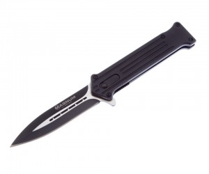 Нож складной Boker Magnum Intricate Compact 8,5 см, сталь 440A, рукоять алюминий Black