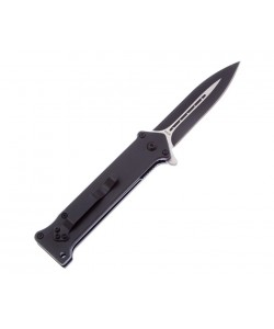 Нож складной Boker Magnum Intricate Compact 8,5 см, сталь 440A, рукоять алюминий Black