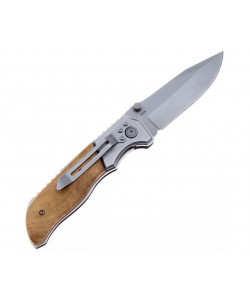 Нож складной Boker Magnum Forest Ranger 9,7 см, сталь 7Cr17MOV, рукоять Root Wood/Steel