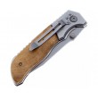 Нож складной Boker Magnum Forest Ranger 9,7 см, сталь 7Cr17MOV, рукоять Root Wood/Steel - фото № 3
