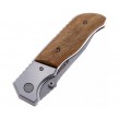 Нож складной Boker Magnum Forest Ranger 9,7 см, сталь 7Cr17MOV, рукоять Root Wood/Steel - фото № 4