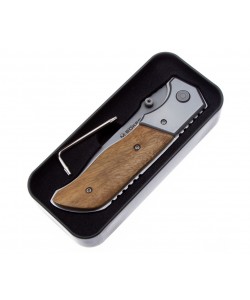 Нож складной Boker Magnum Forest Ranger 9,7 см, сталь 7Cr17MOV, рукоять Root Wood/Steel