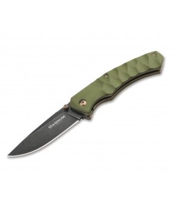 Нож складной Boker Magnum Iguanodon 8 см, сталь 440A, рукоять G10 Green