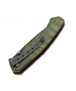 Нож складной Boker Magnum Iguanodon 8 см, сталь 440A, рукоять G10 Green