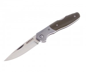 Нож складной Boker Magnum Nice 8,4 см, сталь 7Cr17MoV, рукоять Micarta Grey