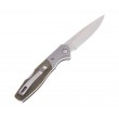 Нож складной Boker Magnum Nice 8,4 см, сталь 7Cr17MoV, рукоять Micarta Grey - фото № 2