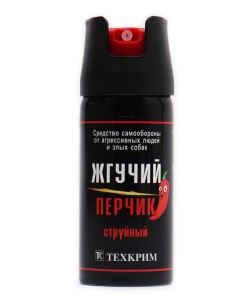 Газовый баллончик «Жгучий Перчик» струйный, 65 мл