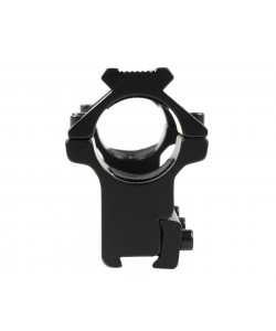 Кронштейн-монолит 25,4 мм Patriot BH-MSLH25/21+W на «ласточкин хвост», 10 см (высокий, Weaver сверху)