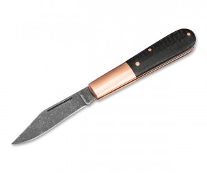 Нож складной Boker Manufaktur Barlow Copper Integral Micarta 6,4 см, сталь N690, рукоять Micarta