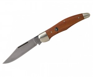 Нож складной Boker Manufaktur 20-20 Pflaumenholz 10,1 см, сталь C75, рукоять сливовое дерево