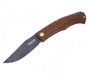Нож складной Boker Manufaktur Boxer EDC 7,8 см, сталь M390, рукоять Micarta Brown