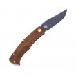 Нож складной Boker Manufaktur Boxer EDC 7,8 см, сталь M390, рукоять Micarta Brown - фото № 2