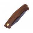 Нож складной Boker Manufaktur Boxer EDC 7,8 см, сталь M390, рукоять Micarta Brown - фото № 3