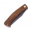 Нож складной Boker Manufaktur Boxer EDC 7,8 см, сталь M390, рукоять Micarta Brown - фото № 4