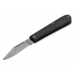 Нож складной Boker Manufaktur Barlow 6,4 см, сталь N690, рукоять Micarta Black - фото № 1
