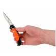 Нож складной Boker Manufaktur Scout Lightweight 8 см, сталь D2, рукоять G10 Black/Orange - фото № 8