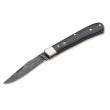 Нож складной Boker Manufaktur Trapper Uno Burlap 8,4 см, сталь O-1 Tool Steel, рукоять Micarta - фото № 1