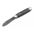 Нож складной Boker Manufaktur Club Knife Burlap 7,2 см, сталь O-1 Tool Steel, рукоять Micarta - фото № 1